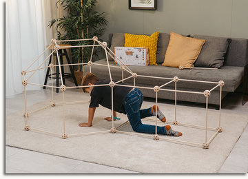 Why Wooden Fort Building toys are the best screen free STEM toys for kids (Ages 4–8)