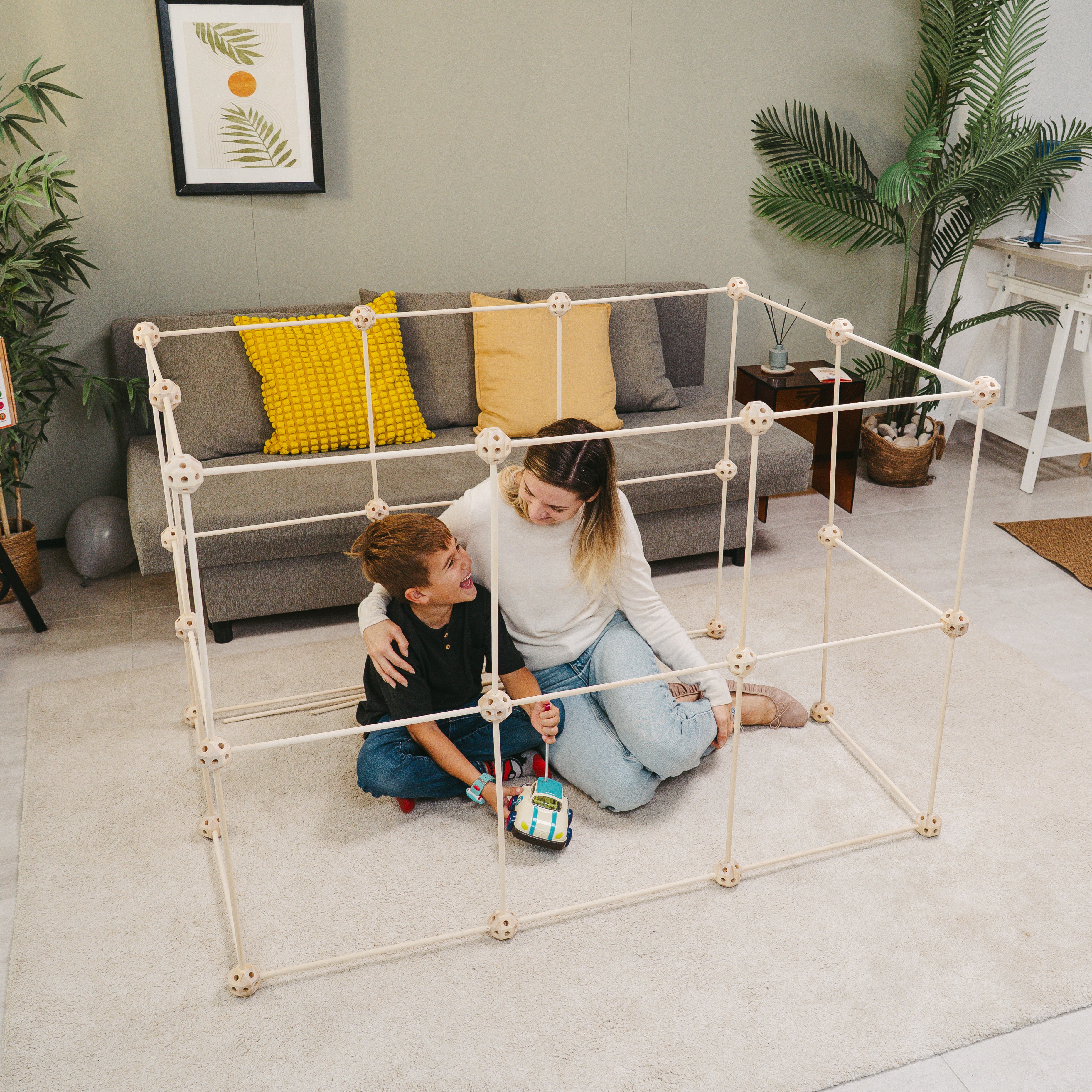Open-ended construction play